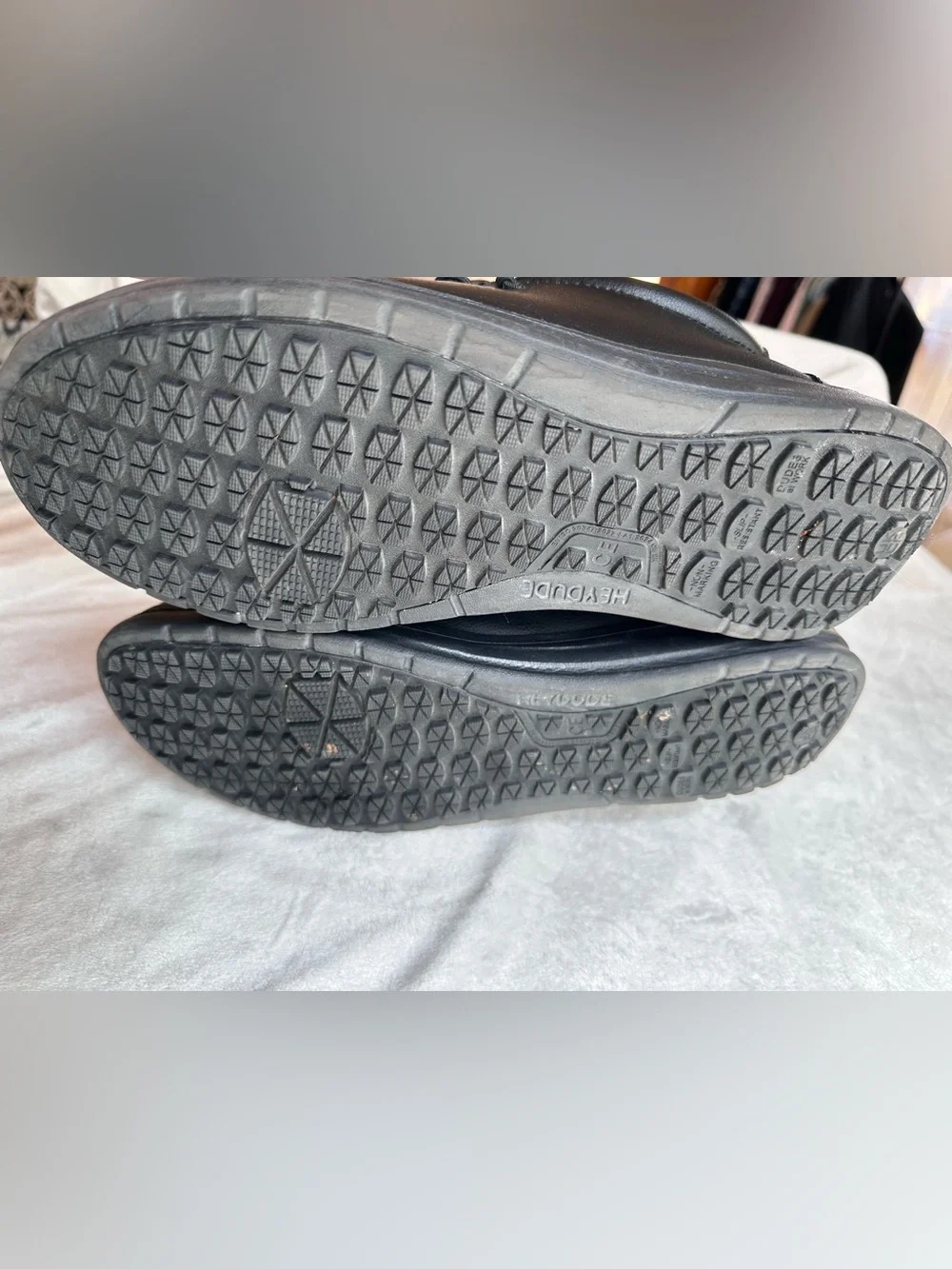 Hey Dude Black Slip-On Casual Moccasins